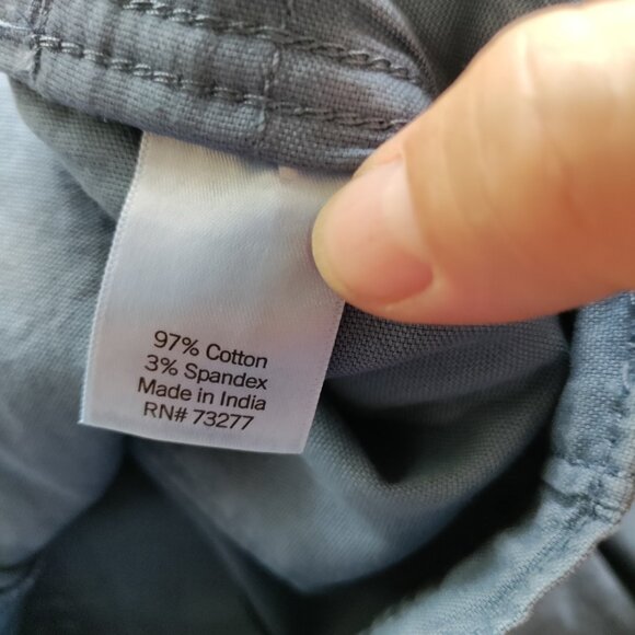 Sonoma Blue Cotton Blend Joggers‎ Size XXL New - Picture 5 of 8